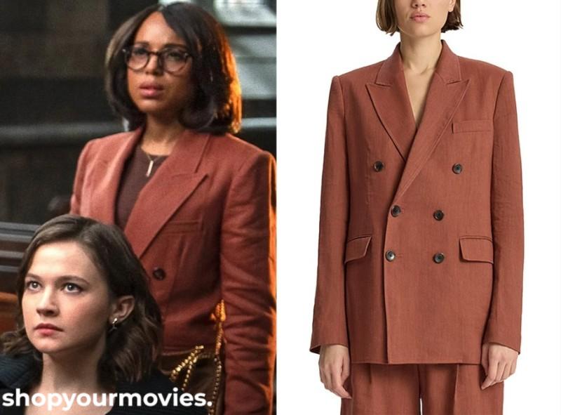 Wake Up Dead Man A Knives Out Mystery: Vera’s  Double Breasted Blazer