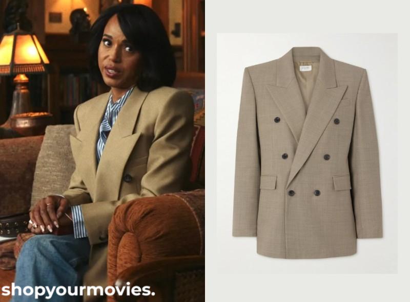 Wake Up Dead Man A Knives Out Mystery: Vera’s Double Breasted Wool Blazer