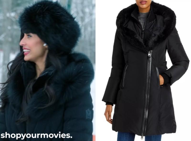 A Merry Little Ex-Mas: Tess Hooded Down Coat