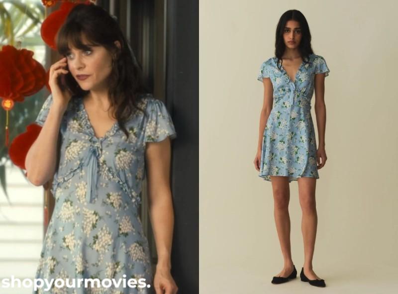 Merv: Zooey’s Floral Short Sleeve Mini Dress