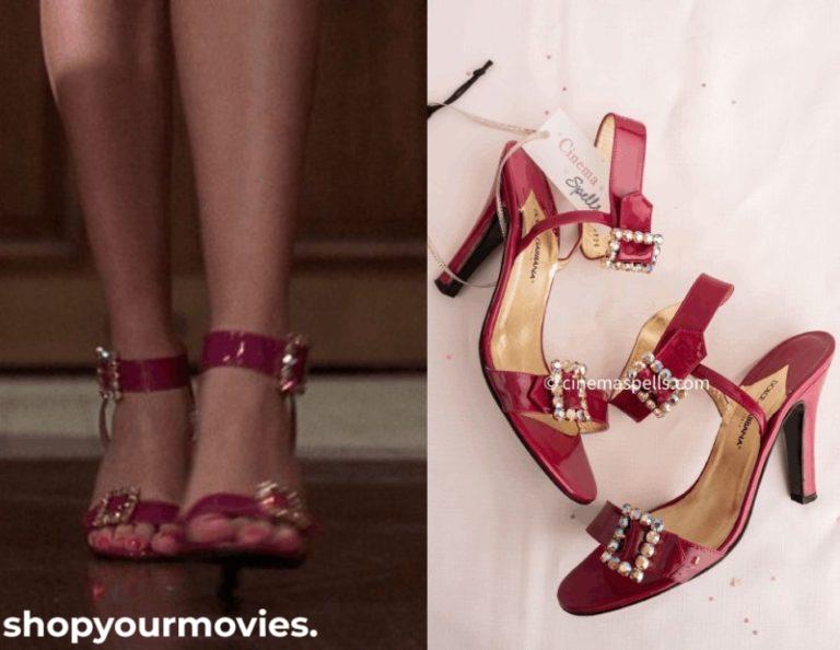 Legally Blonde: Elle’s Pink Sandals with Buckles