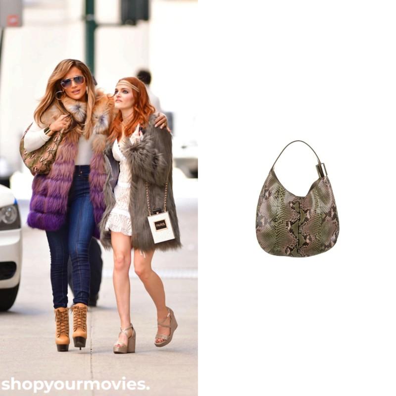 Hustlers: Ramona’s Snakeskin Bag