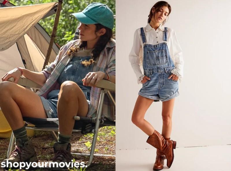 People We Meet on Vacation: Poppy’s Denim Shortalls