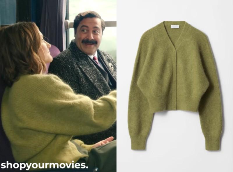 Champagne Problems: Sydney’s Mohair Cardigan