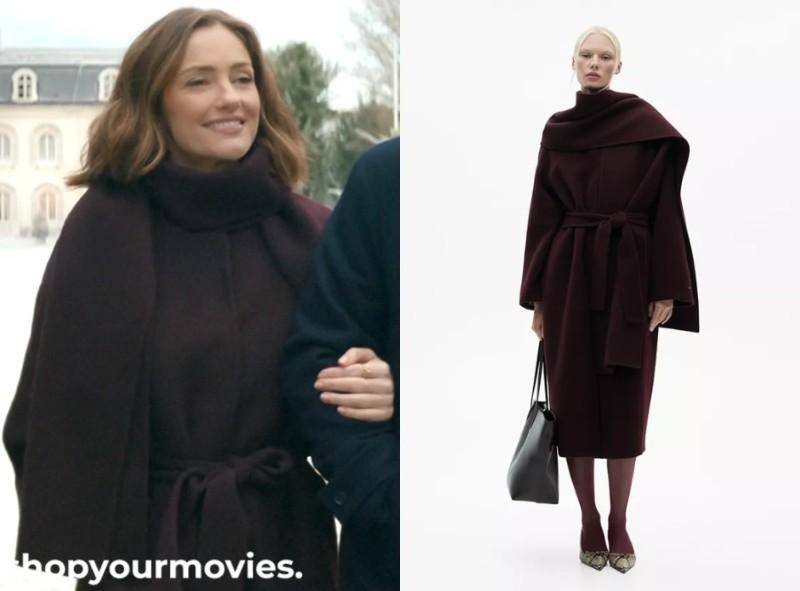 Champagne Problems: Sydney’s Wool Scarf Coat