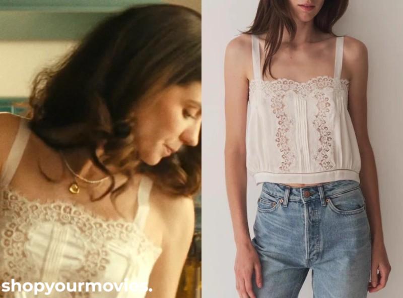 People We Meet on Vacation: Poppy’s Inset Sleeveless Top
