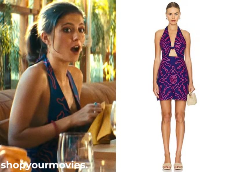 People We Meet on Vacation: Poppy’s Halter Mini Dress