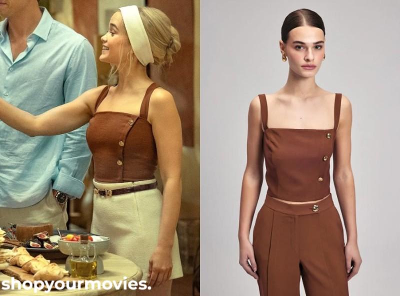 People We Meet on Vacation: Sarah’s Embellished Tank Top