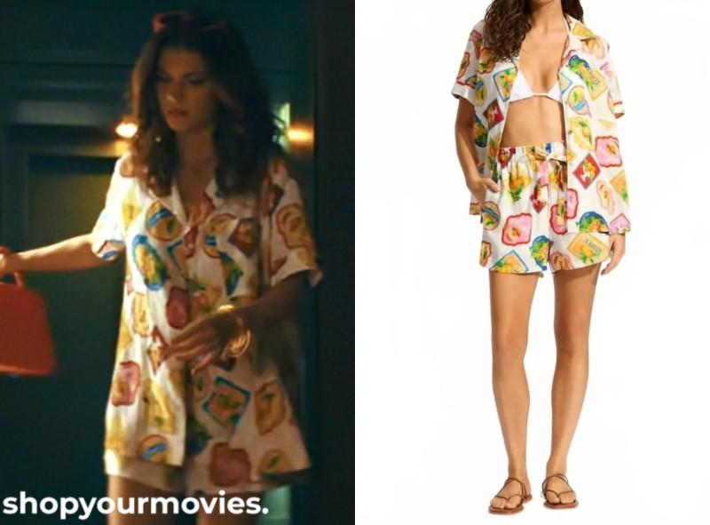 People We Meet on Vacation: Poppy’s Print Camp Shirt