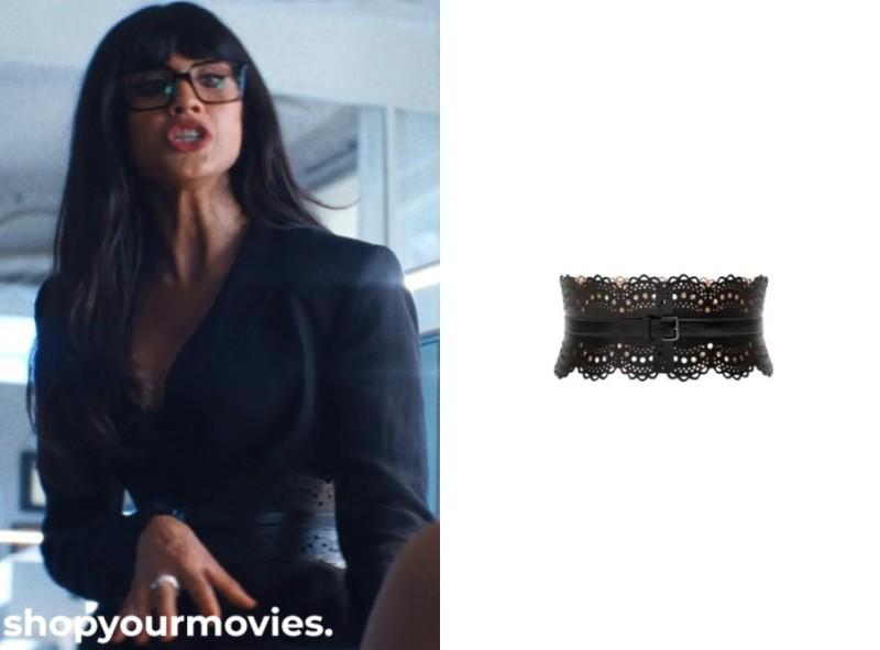 People We Meet on Vacation: Swapna Laser Cut Bustier Belt