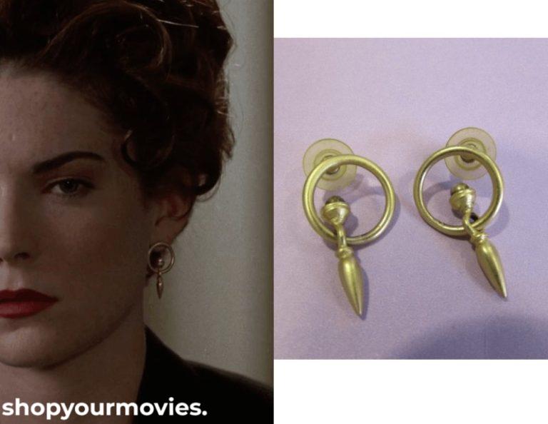 The Temp: Kris’ Gold Hoop Earrings with Bar