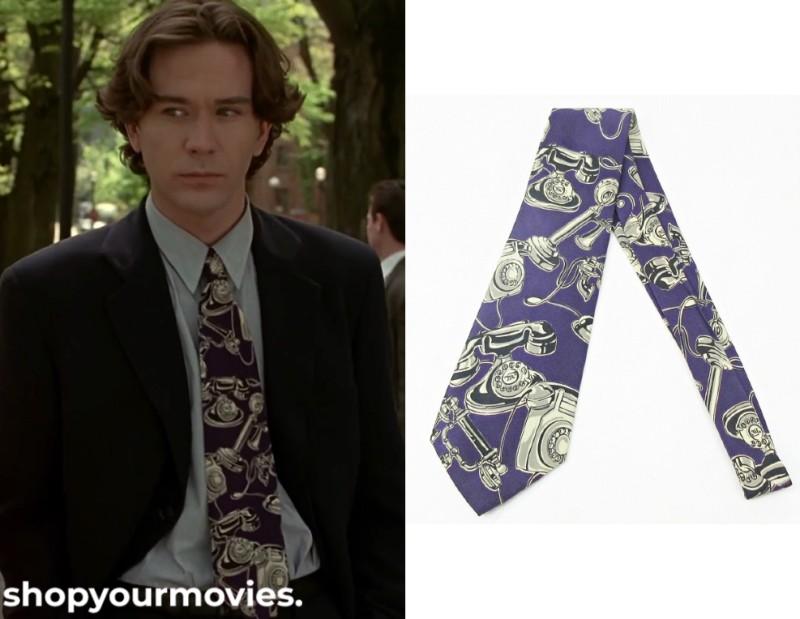 The Temp: Peter’s Telephone Print Tie