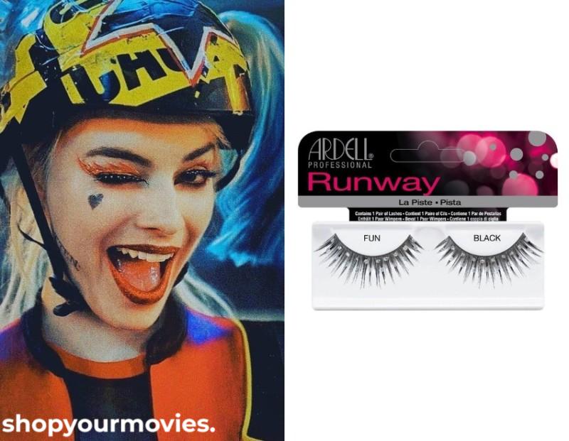 Birds of Prey: Harley’s Faux Lashes with Rhinestones