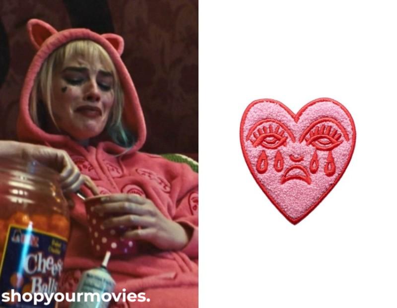 Birds of Prey: Harley’s Crying Heart Patch