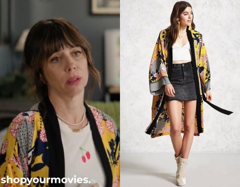 F*ck Valentines Day: Tricia’s Yellow Floral Kimono