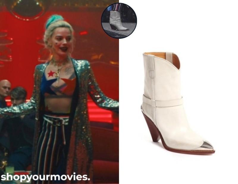 Birds of Prey: Harley’s Leather Cowboy Boots