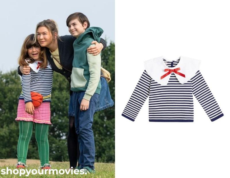 Bridget Jones-Mad About the Boy: Mabel’s Striped Sweater
