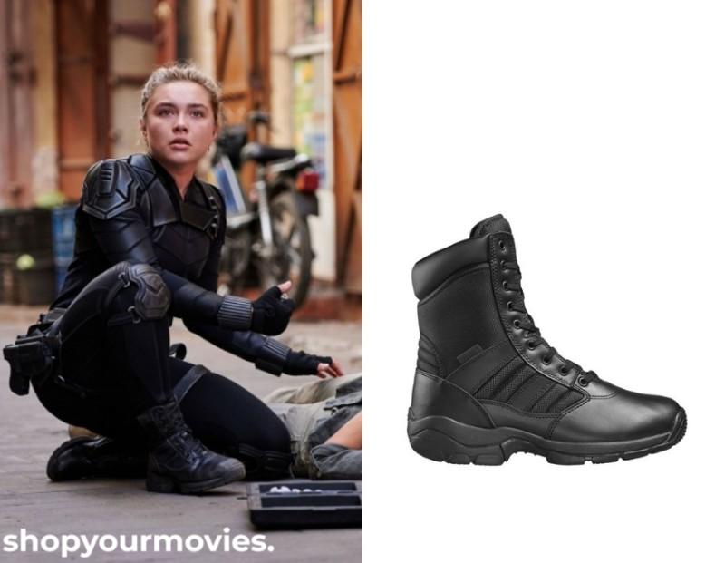Black Widow: Yelena’s Black Uniform Boots