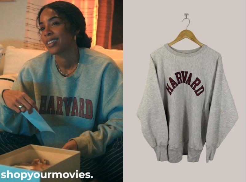 Relationship Goals: Leah’s Harvard Grey Crewneck Sweatshirt