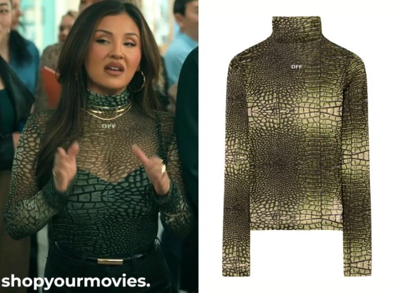Relationship Goals: Treese’s Croc Effect Turtleneck Top