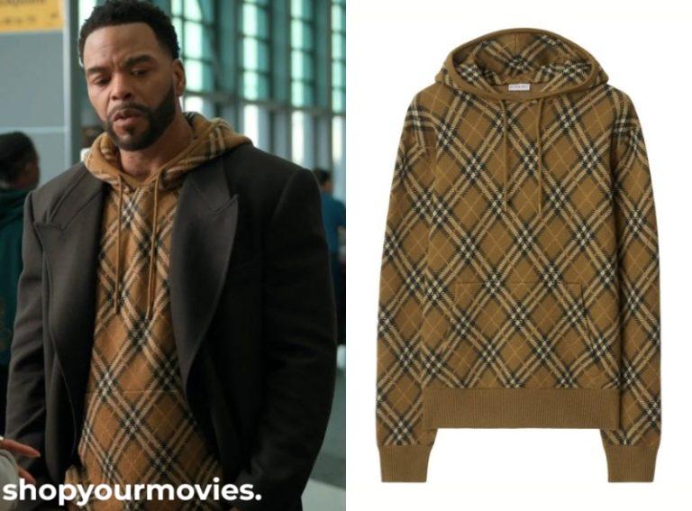 Relationship Goals: Jarrett’s Brown Check Hoodie