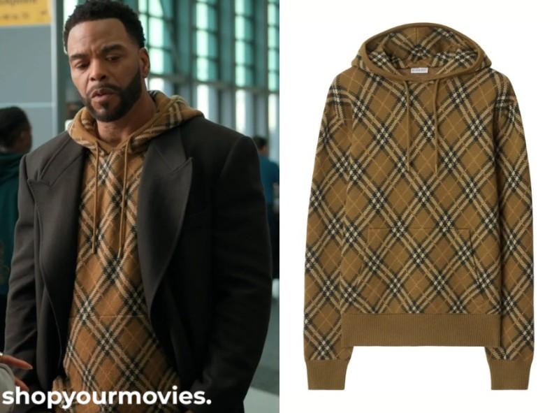 Relationship Goals: Jarrett’s Brown Check Hoodie