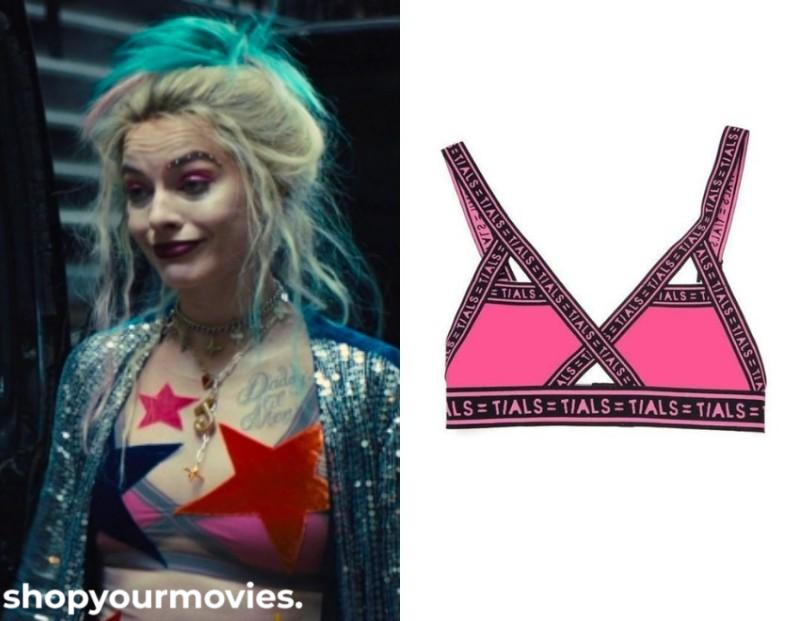 Birds of Prey: Harley’s Pink/Black Bra