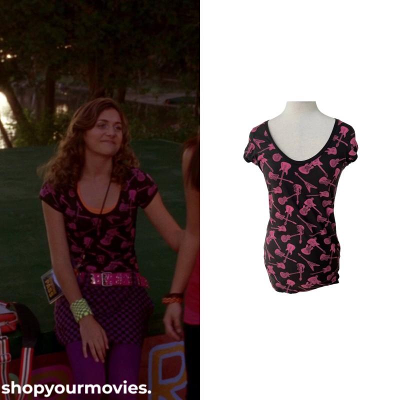 Camp Rock: Caitlyn’s Guitar Graphic Top