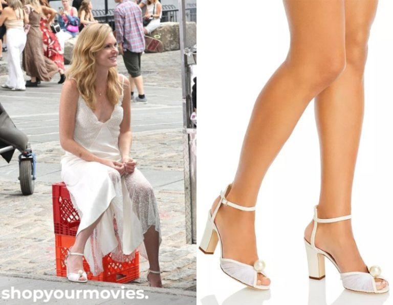 You Deserve Each Other: Naomi’s Block Heel Sandals with Pearl