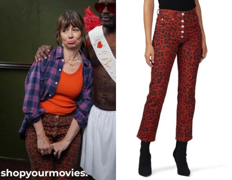 F*ck Valentines Day: Tricia’s Red Leopard Jeans