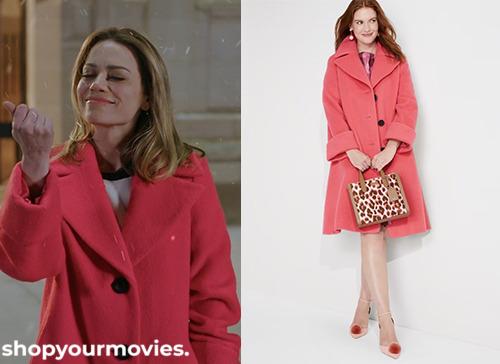 A Biltmore Christmas: Lucy’s Pink Wool Coat