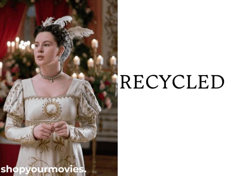 An American in Austen: Caroline’s White Embroidered Dress
