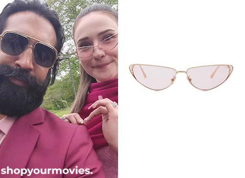 Ready or Not 2: Here I Come: Martina’s Pink Cat Eye Sunglasses