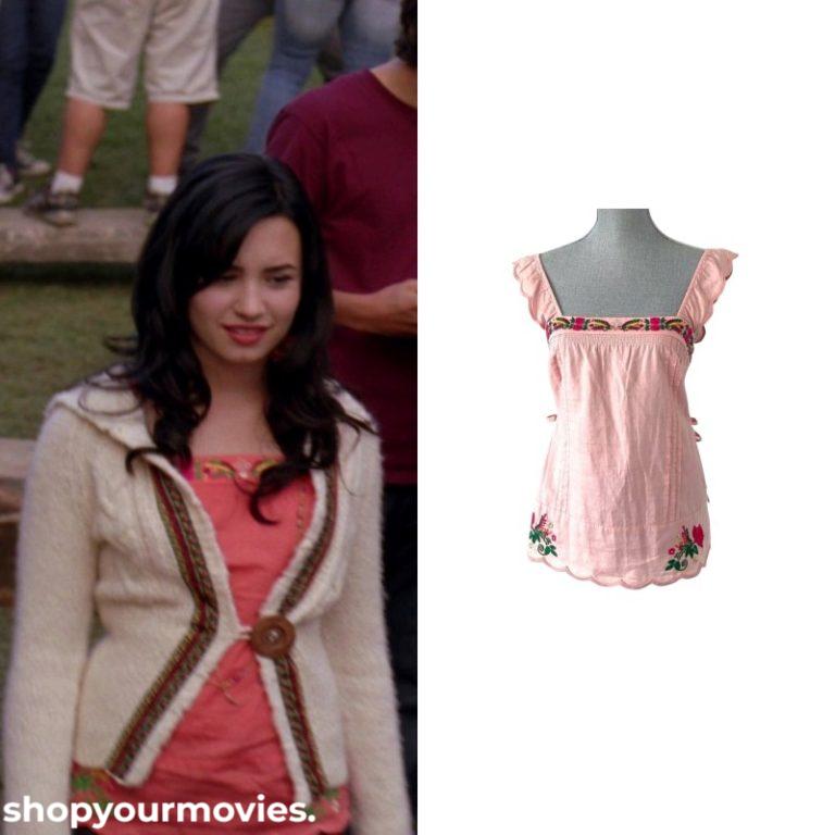 Camp Rock 2 The Final Jam: Mitchie’s Floral Embroidery Top