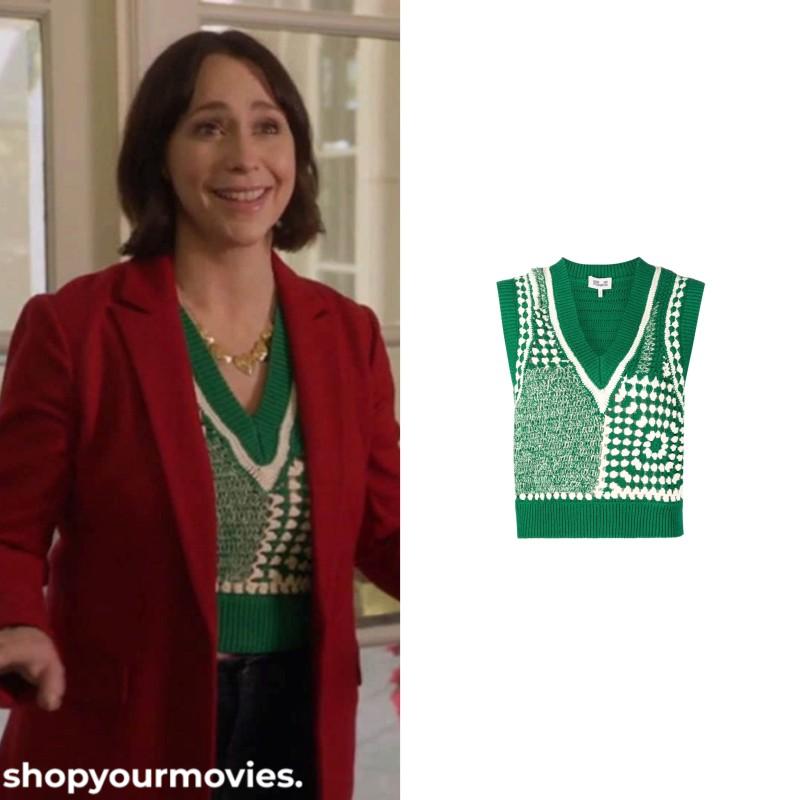 The Holiday Junkie: Andie’s Green Vest