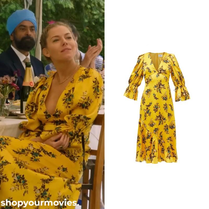 My Mother’s Wedding: Victoria’s Yellow Floral Dress