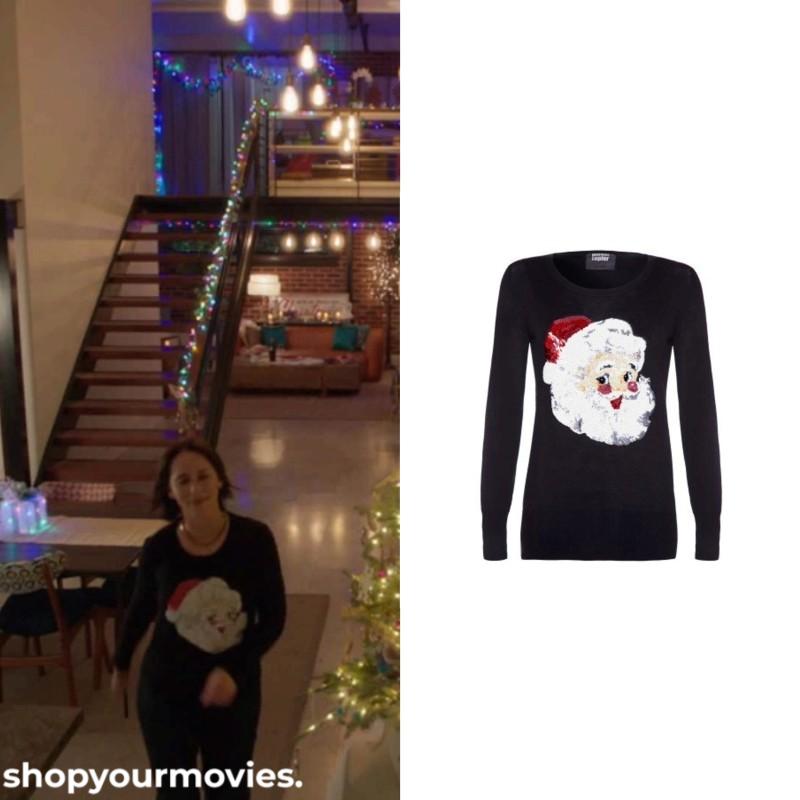 The Holiday Junkie: Andie’s Santa Sweater