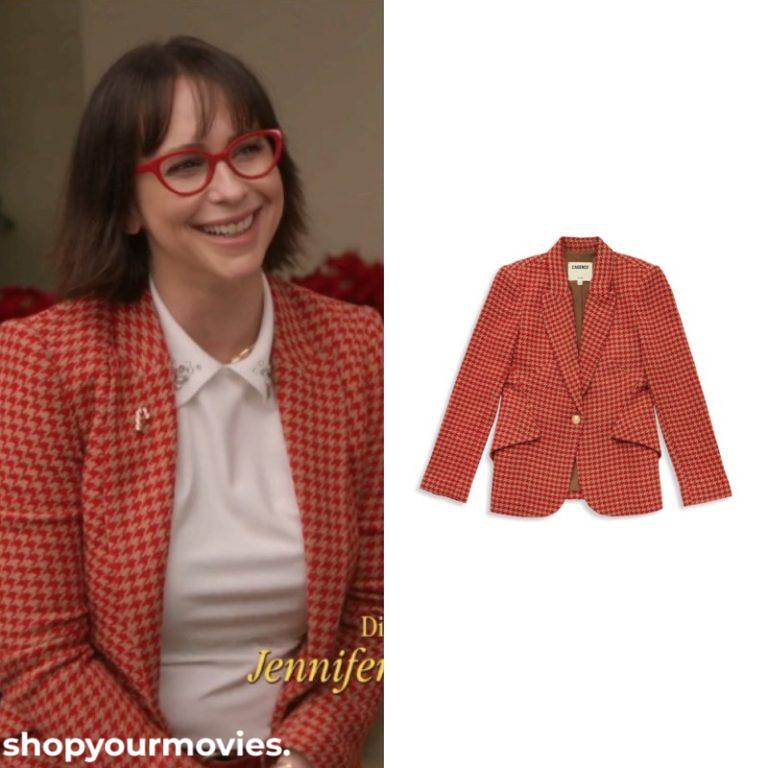 The Holiday Junkie: Andie’s Houndstooth Blazer