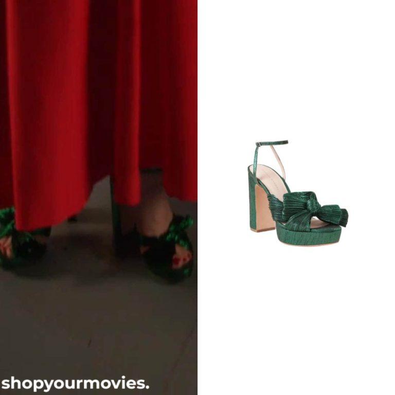 The Holiday Junkie: Andie’s Green Heels