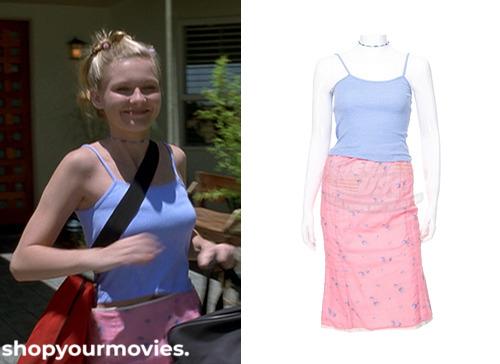 Bring It On: Torrance’s Costume (Tank Top and Floral Pink Midi Skirt)