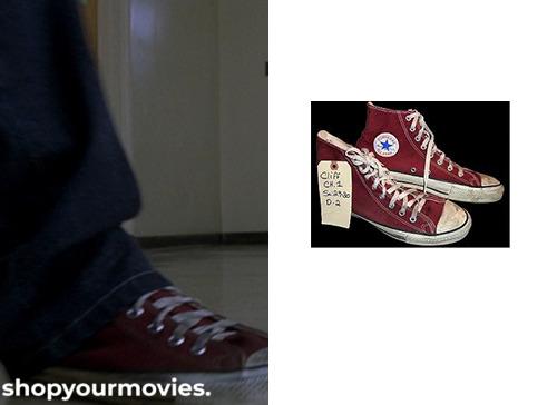Bring It On: Cliff’s Burgundy Sneakers