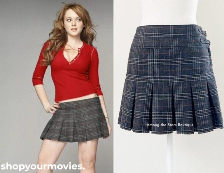 Mean Girls: Cady’s Gray Plaid Skirt