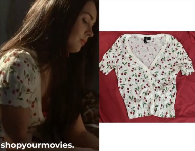 Jennifer’s Body: Deleted Scene Jennifer’s Cherry Print Short Sleeved Cardigan