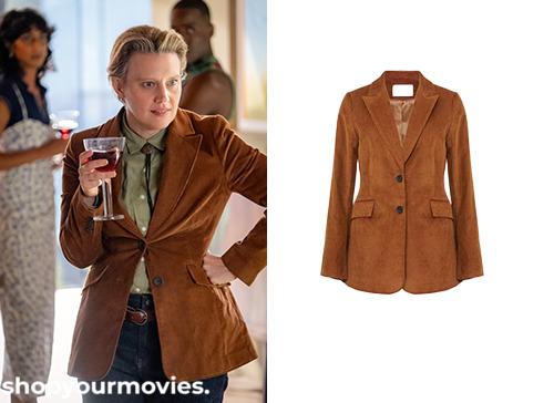 The Roses: Amy’s Brown Suede Blazer