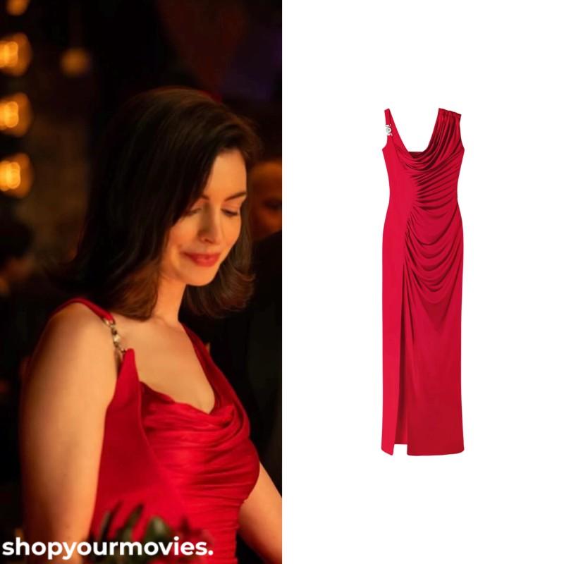 Verity: Verity’s Red Ruched Dress