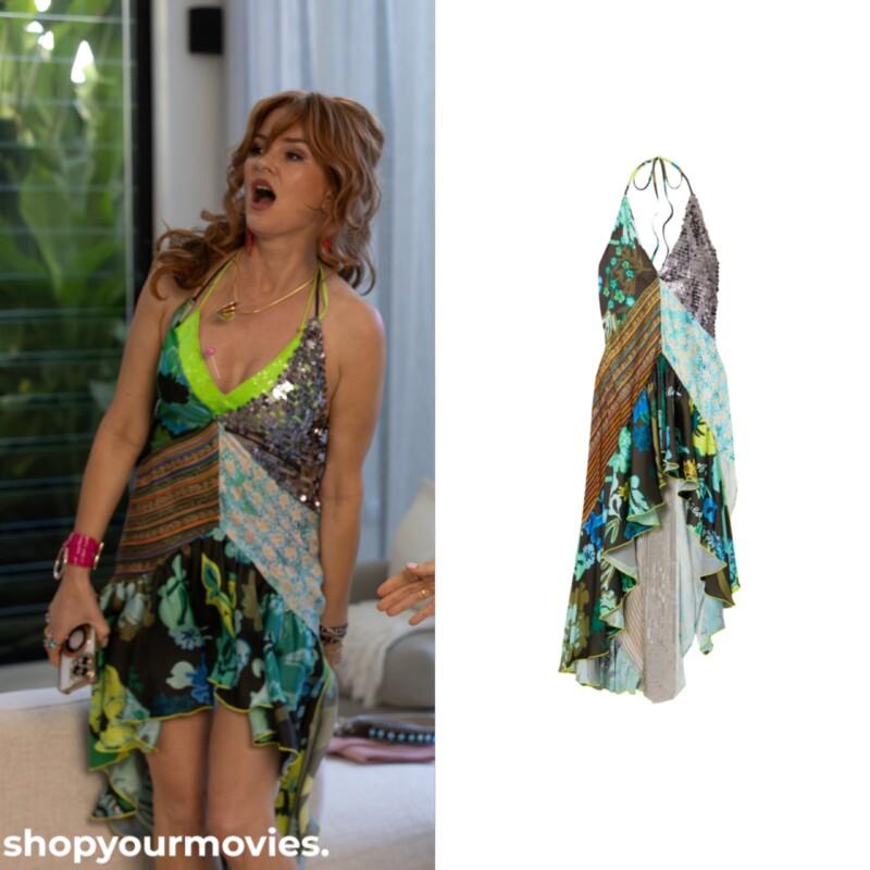 Spa Weekend: Mel’s Multi Pattern Dress