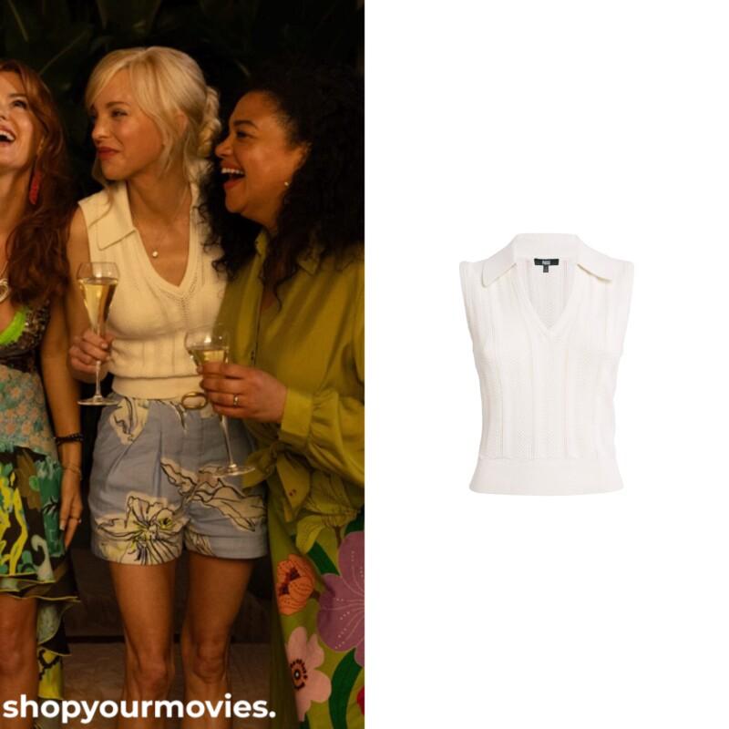 Spa Weekend: Sophie’s Sweater Vest Top