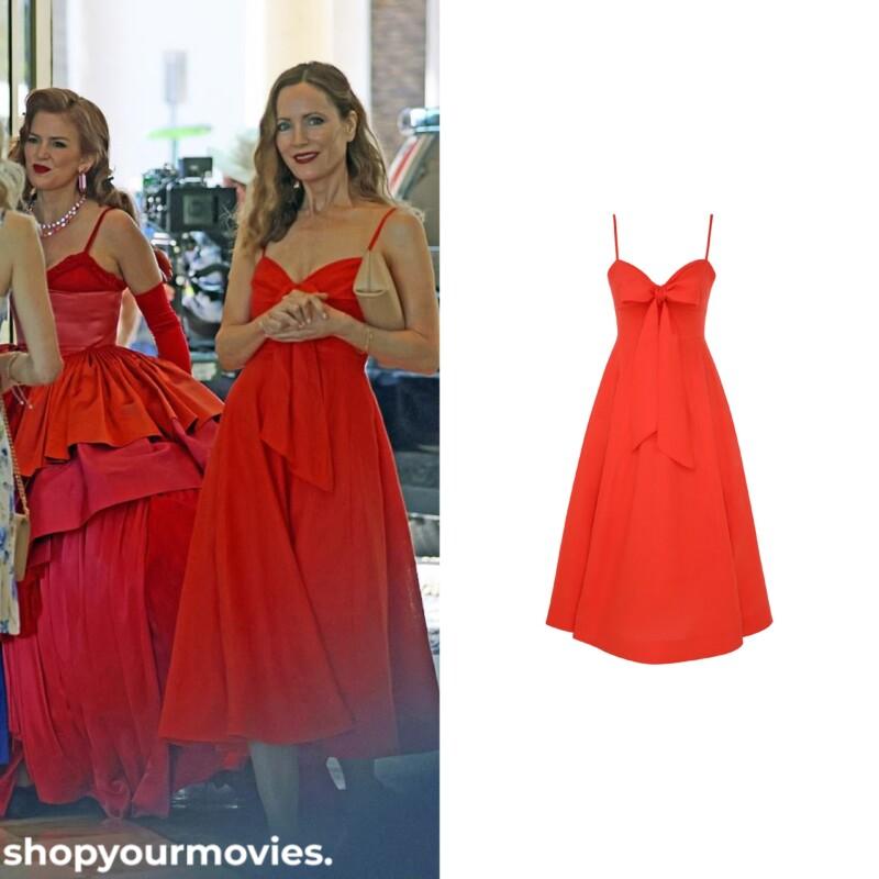 Spa Weekend: Jane’s Red Bow Dress