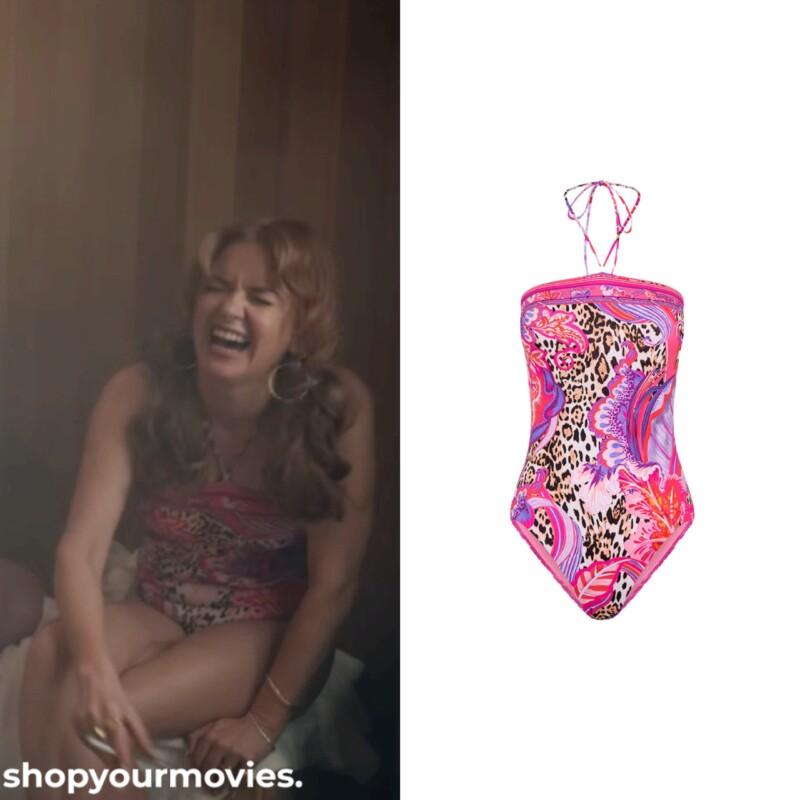 Spa Weekend: Mel’s Pink Leopard Swim Bodysuit