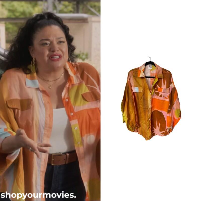 Spa Weekend: Coco’s Multi Color Pattern Blouse